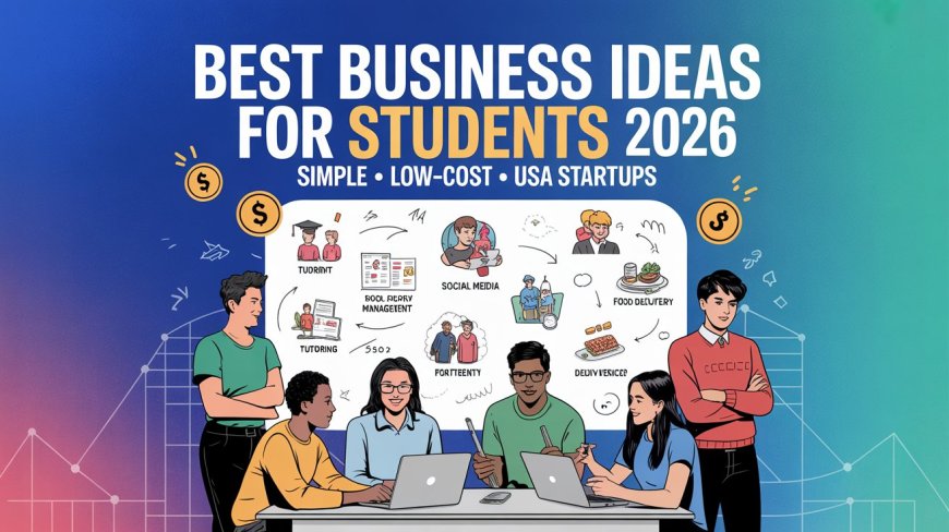 12 Best Business Ideas for Students 2026 in the USA